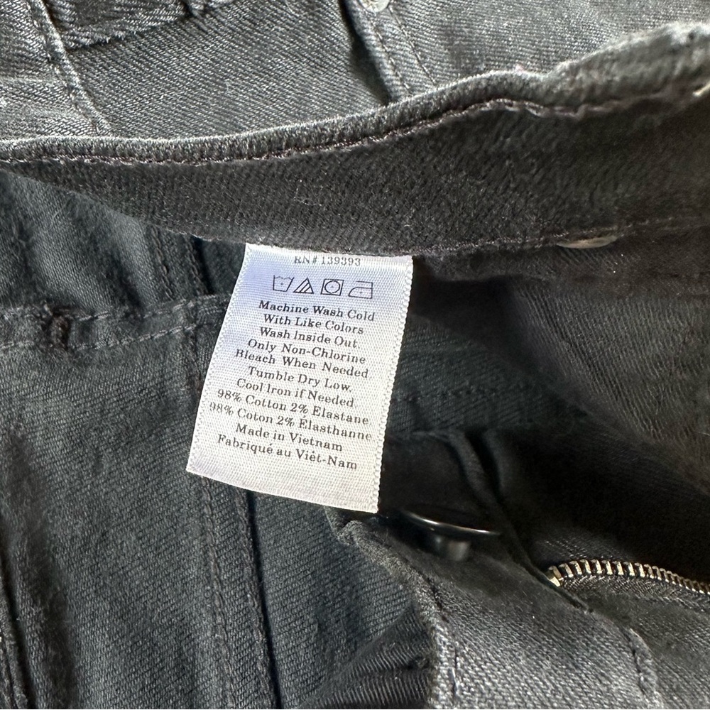 Everlane The Ankle Skinny Jean in Black Size 26 Denim Cotton Casual - Picture 5 of 5